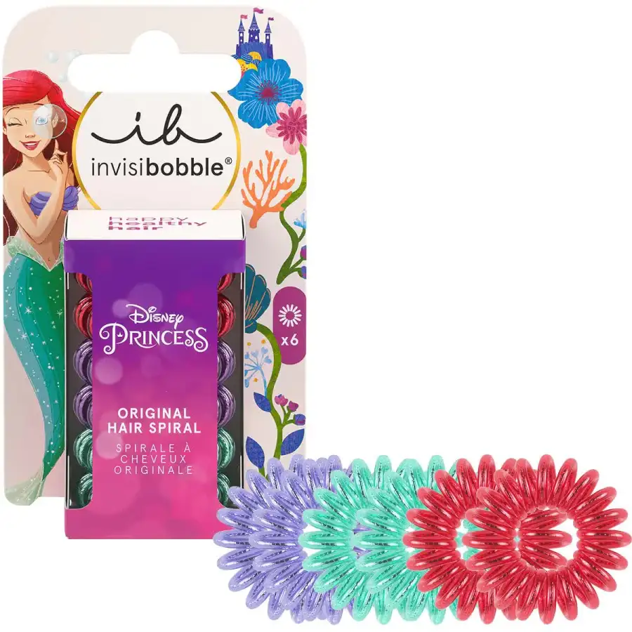 Invisibobble Disney Princess - Kids Original Ariel 6 Pz