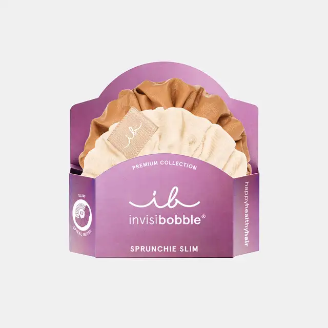 Invisibblobble Spunchie Slim Premium Crème De Caramel