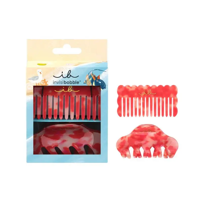Invisibobble Au Soleil Beachcomber Set Pettine + Pinza