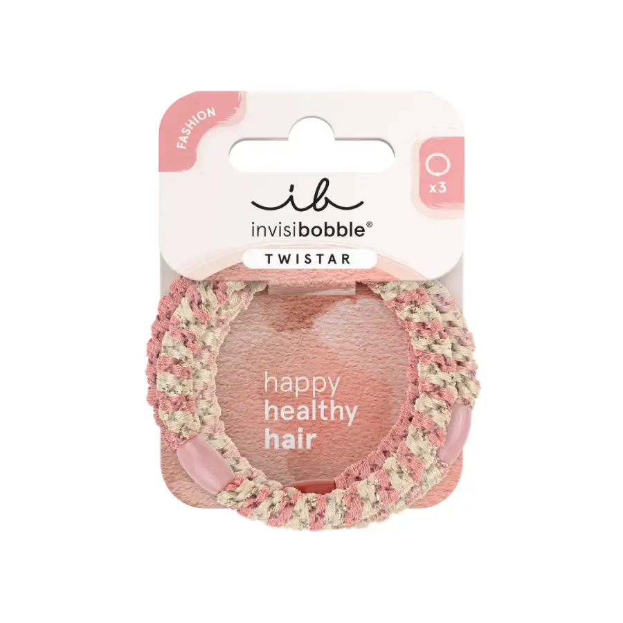 Inivisibobble Twistar Blush Braids 3 Pz