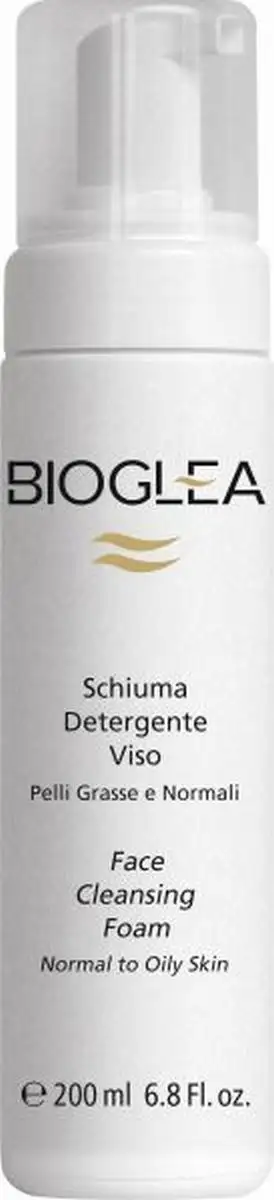 Bioglea - Schiuma Detergente Viso Per Pelli Grasse E Normali 200 Ml