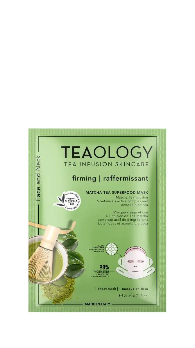 Matcha Tea Superfood Mask | Rassodante Nutriente 21 Ml