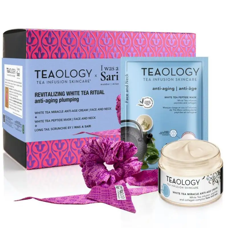 Revitalizing White Tea Ritual + Scrunchie In Omaggio