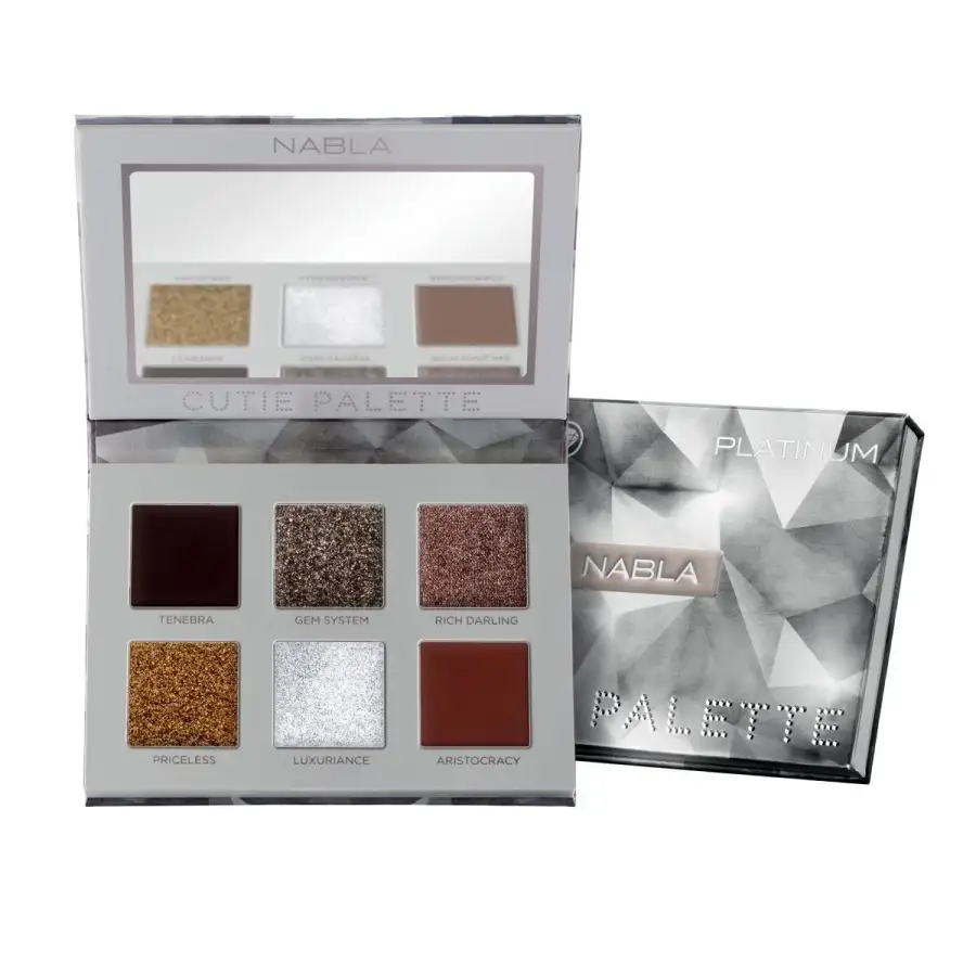 Nabla Makeup Cutie Palette Platinum