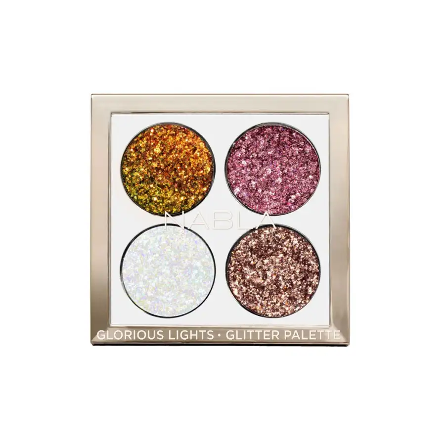 Nabla Makeup Palette Glorious Lights Glitter