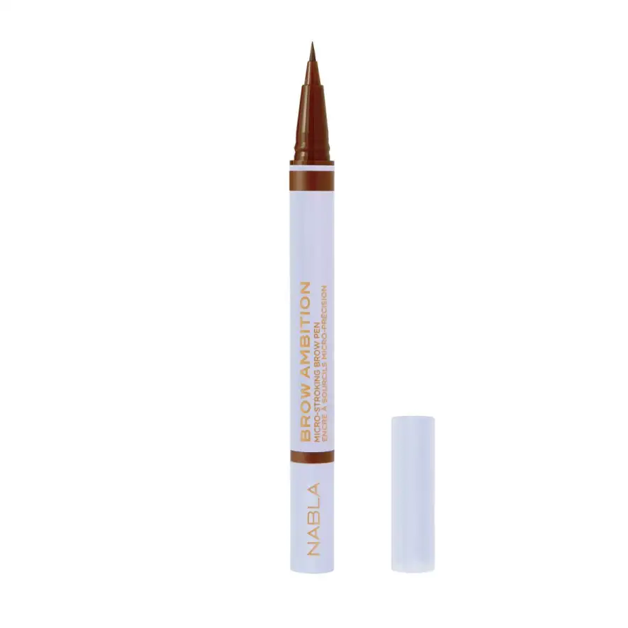 Nabla Makeup Brow Ambition Micro-stroking Brow Pen Warm Brown