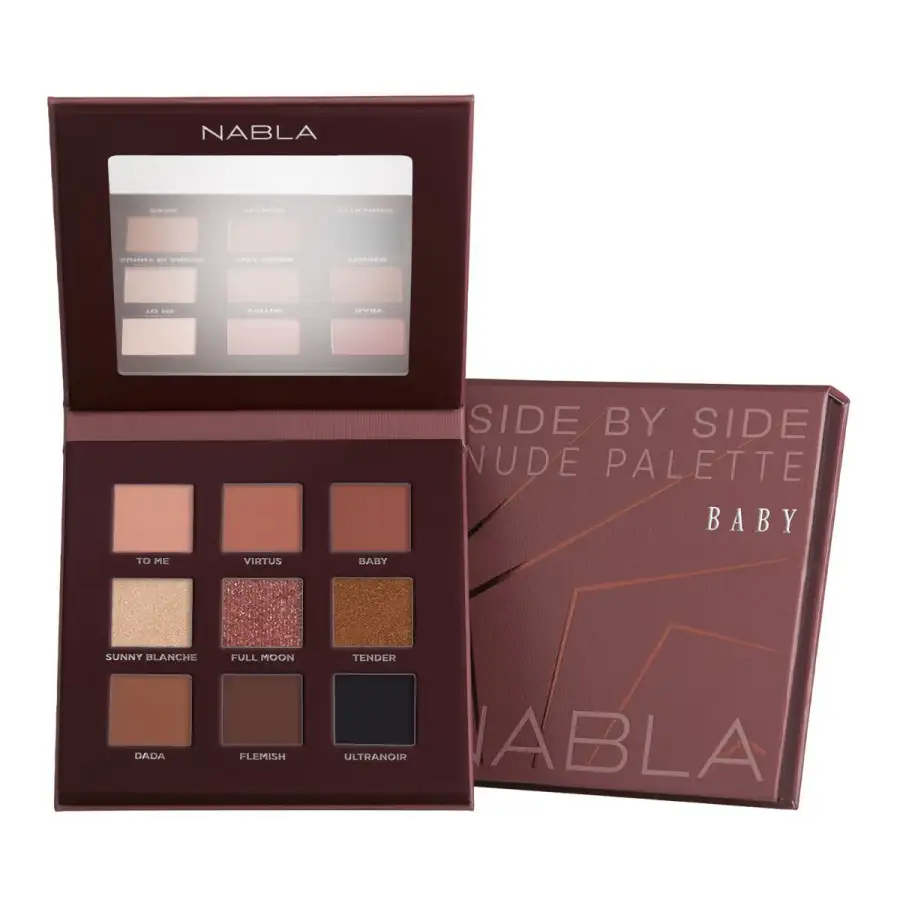 Nabla Makeup Panette Nude Side By Side Baby