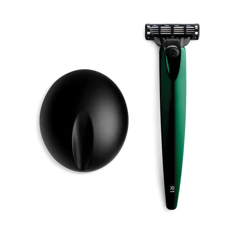 R1 British Racing Green Razor And Stand