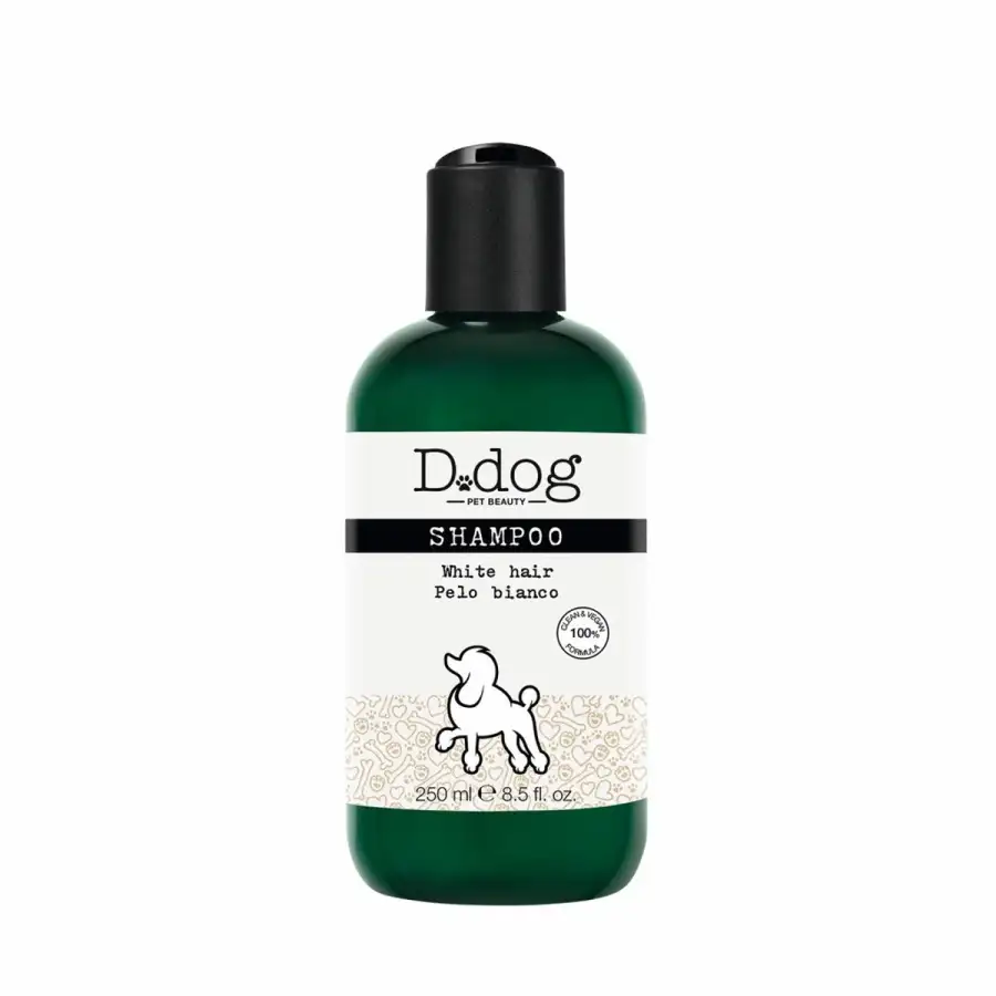 D-dog Pet Beauty Shampoo Pelo Bianco 250 Ml.