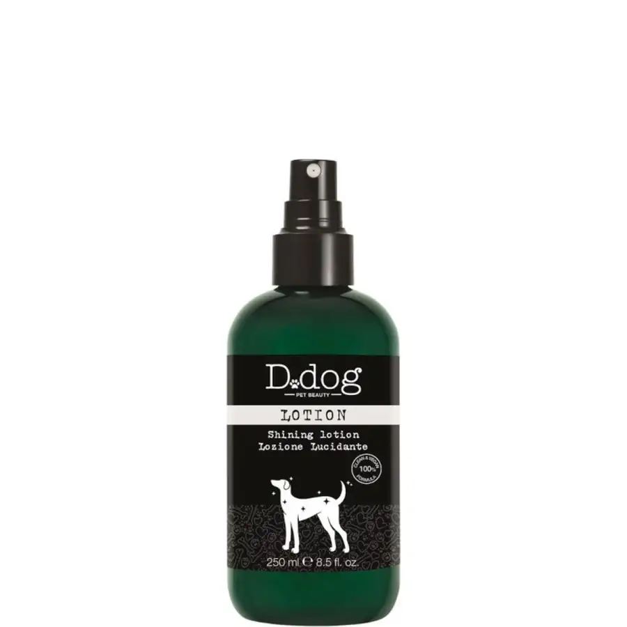 D-dog Pet Beauty Lozione Lucidante 250 Ml.