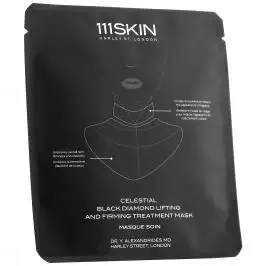111skin Celestial Black Diamond Lifting And Firming Treatment Mask- Neck Single