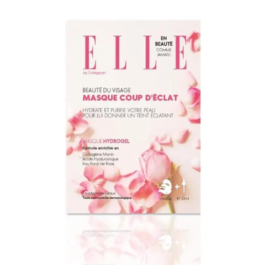 Elle Maschera Viso All'acqua Di Rosa