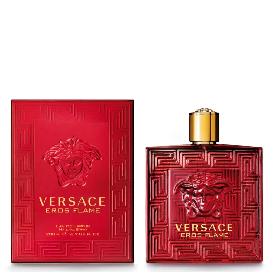 Eros Flame Eau De Parfum Natural Spray 200 Ml