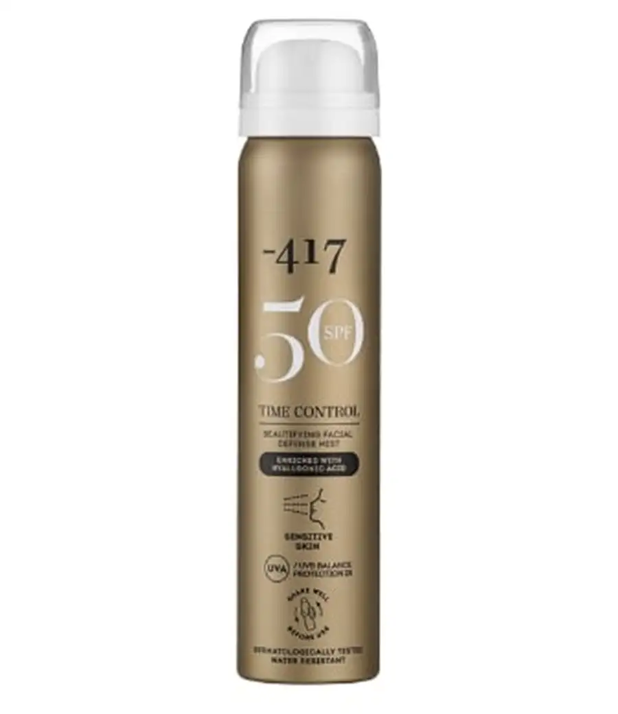 Time Control Mineral Beautifying Facial Defense Mist Spf50 Ml 75