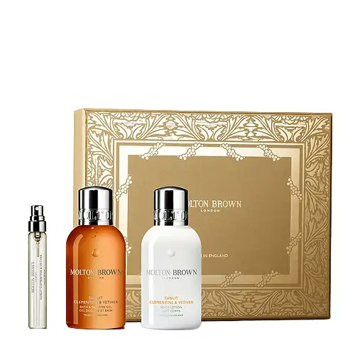 Molton Brown Sunlit Clementine & Vetiver Fragrance Set