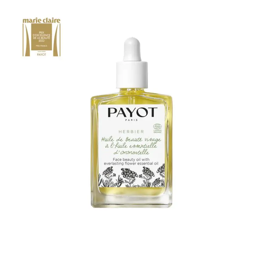 Huile De Beauté Visage À L’huile Essentielle D’immortelle