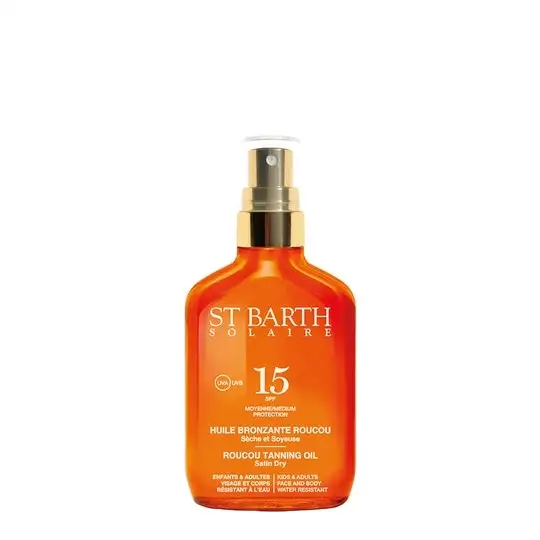 Olio Solare Roucou Spf 15 100 Ml