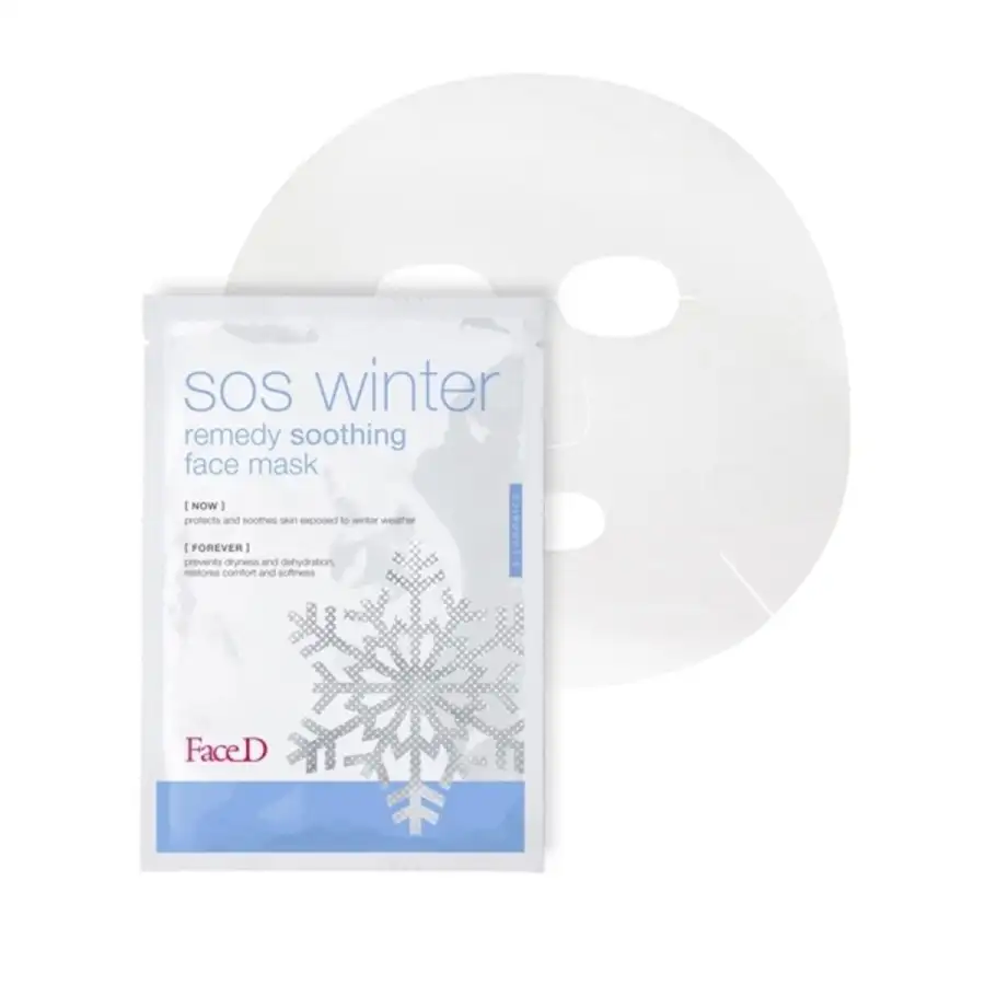 Maschera Viso Lenitiva S.o.s  Difesa Anti-freddo
