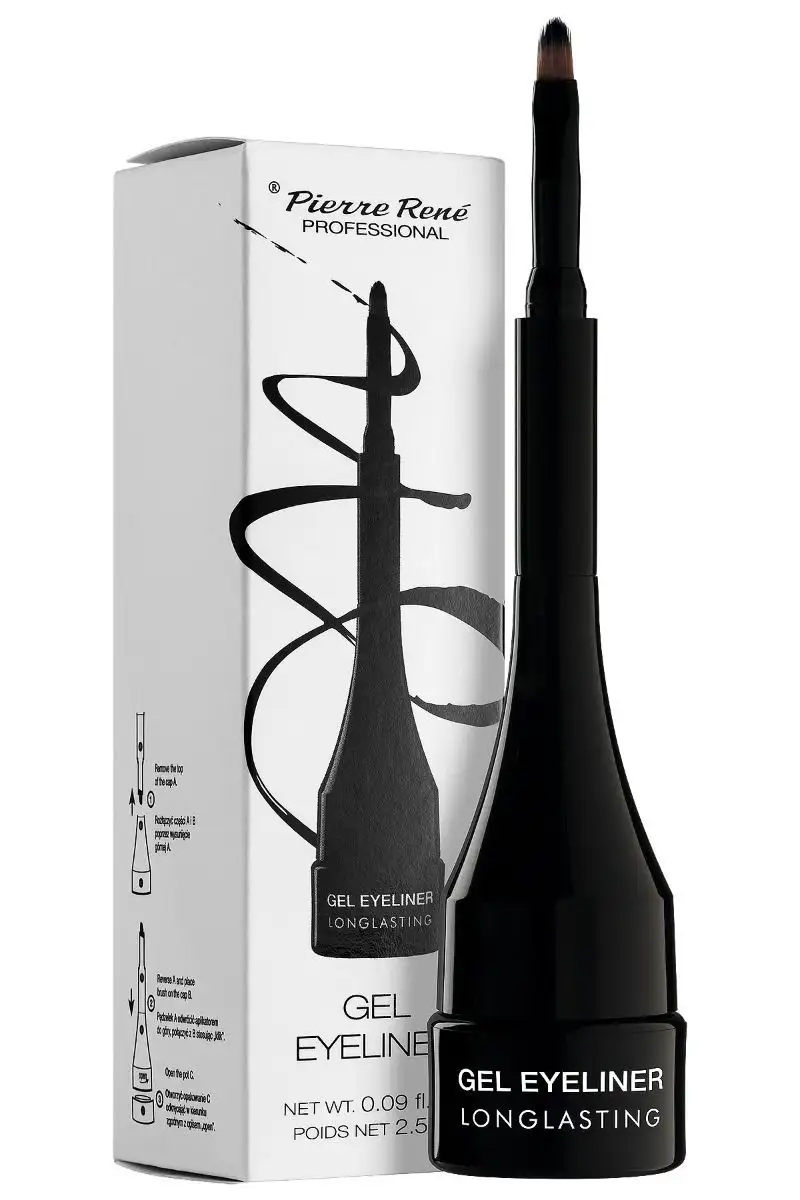 Gel Eyeliner Longlasting   01 - Carbon Black