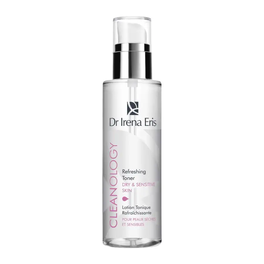 Dr Irena Eris Cleanology Refreshing Toner Dry & Sensitive Skin Tonico Per Il Viso 200 Ml Donna