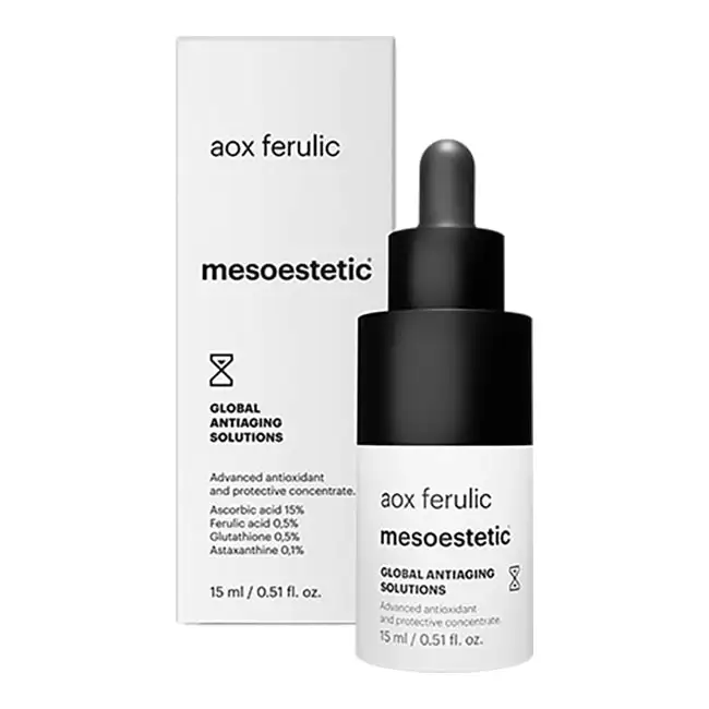 Aox Ferulic Concentrato O Siero Antiossidante Avanzato Che Protegge Dalle Aggressioni Quotidiane 15ml