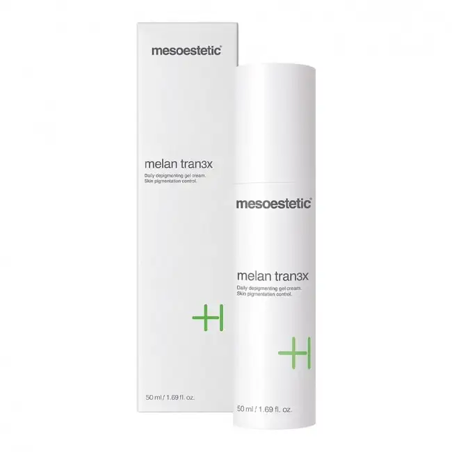 Melan Tran3x  Gel Cream Crema Depigmentante Per Uso Quotidiano Che Agisce Gradualmente Sulle Macchie Cutanee 50ml