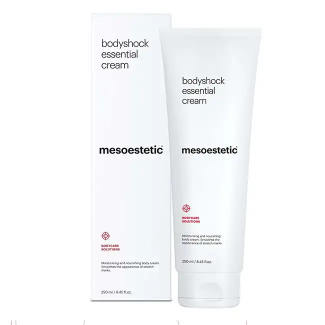 Bodyshock® Essential Cream  Crema Corpo Idratante E Nutriente. Riduce L'aspetto Delle Smagliature. 250ml