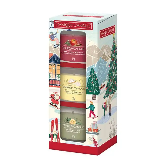 Yankee Candle Gift Set Holiday Party 3 Candele Votive