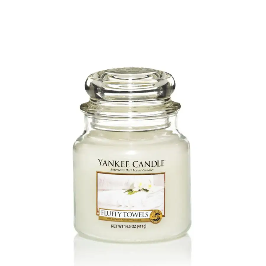 Yankee Candle Fluffy Towels Giara Media 411g