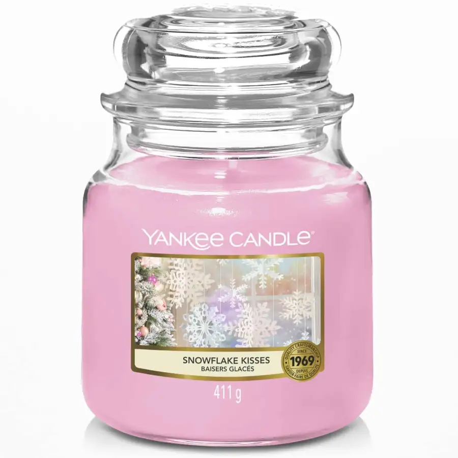 Yankee Candle Snowflake Kisses Giara Media 411g