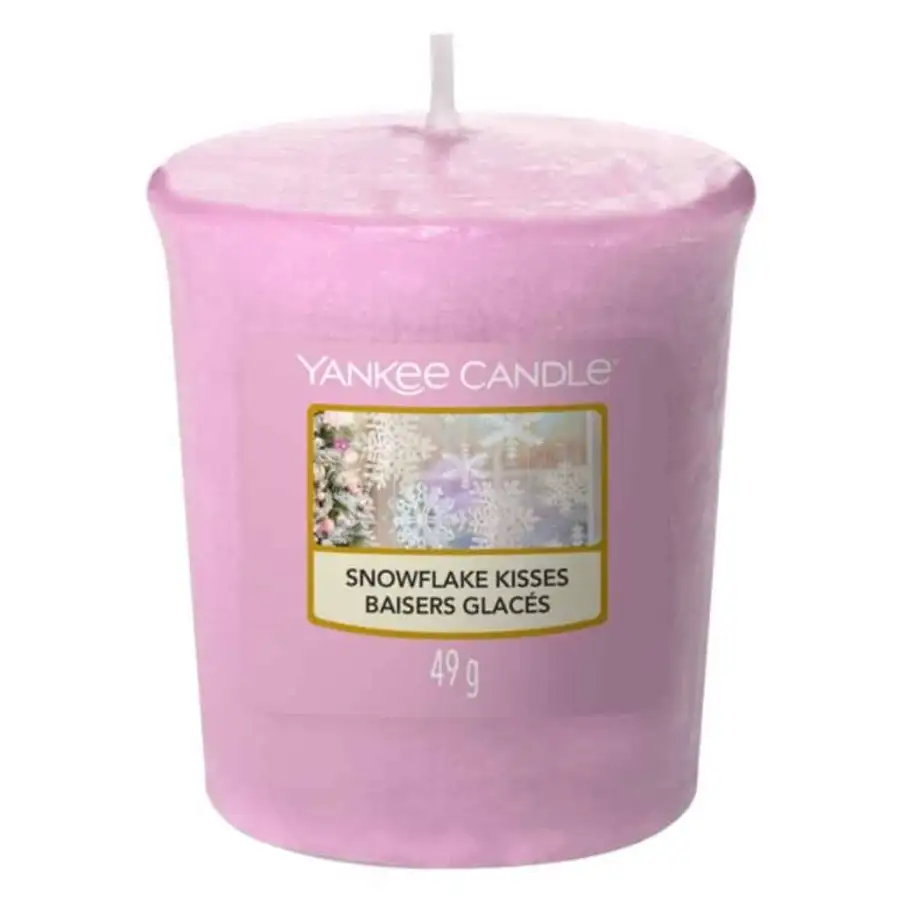 Yankee Candle Snowflake Kisses Candela Votiva 49g