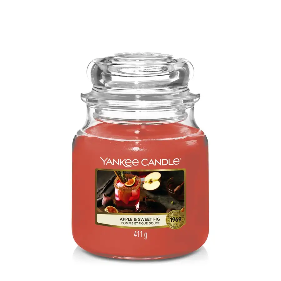 Yankee Candle Apple & Sweet Fig Giara Media 411g