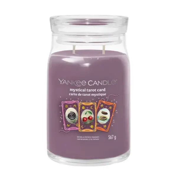 Yankee Candle Candela In Giara Grande Mystical Tarot Card 567 Gr