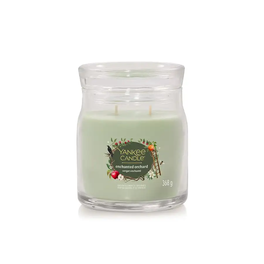 Yankee Candle Candela In Giara Media Enchanted Orchad 368 Gr