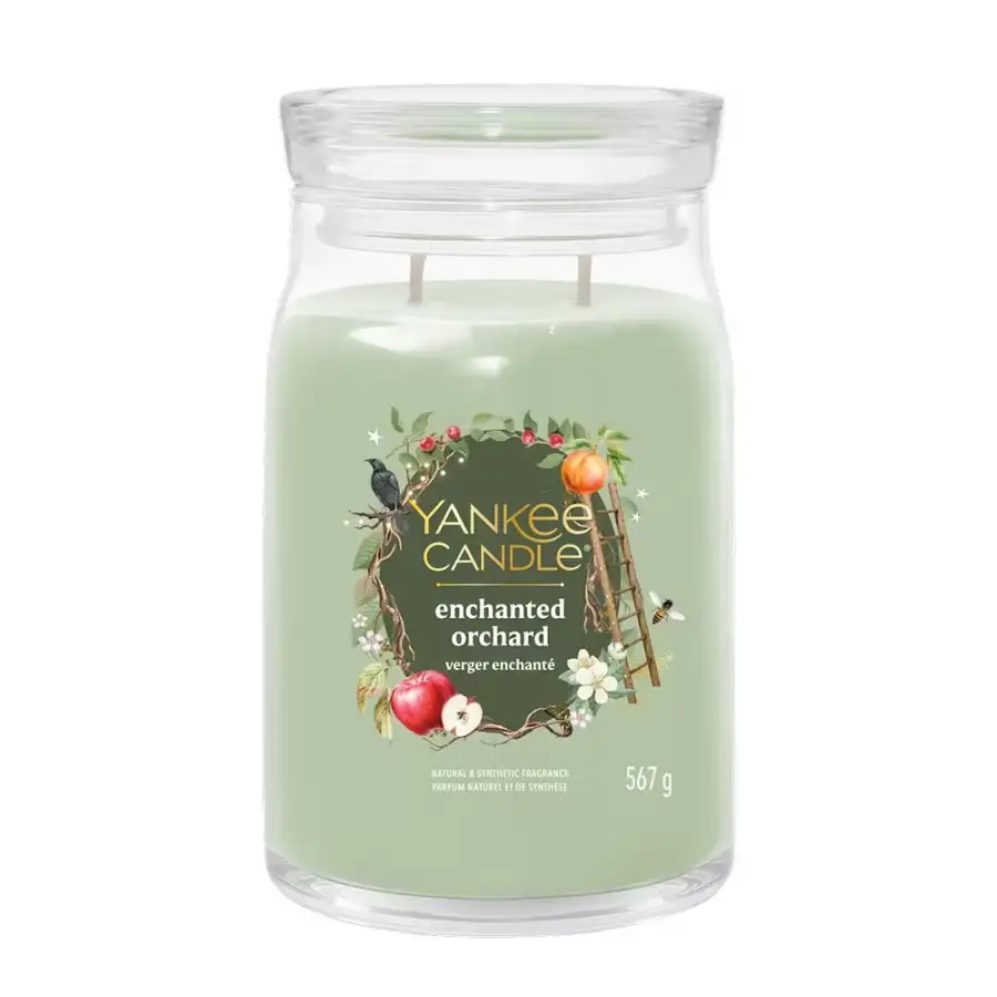 Yankee Candle Candela In Giara Grande Enchanted Orchad 567 Gr