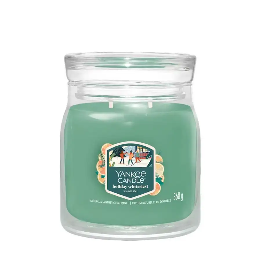 Yankee Candle Yankee Candle Candela In Giara Media Holiday Winterfest 368 Gr
