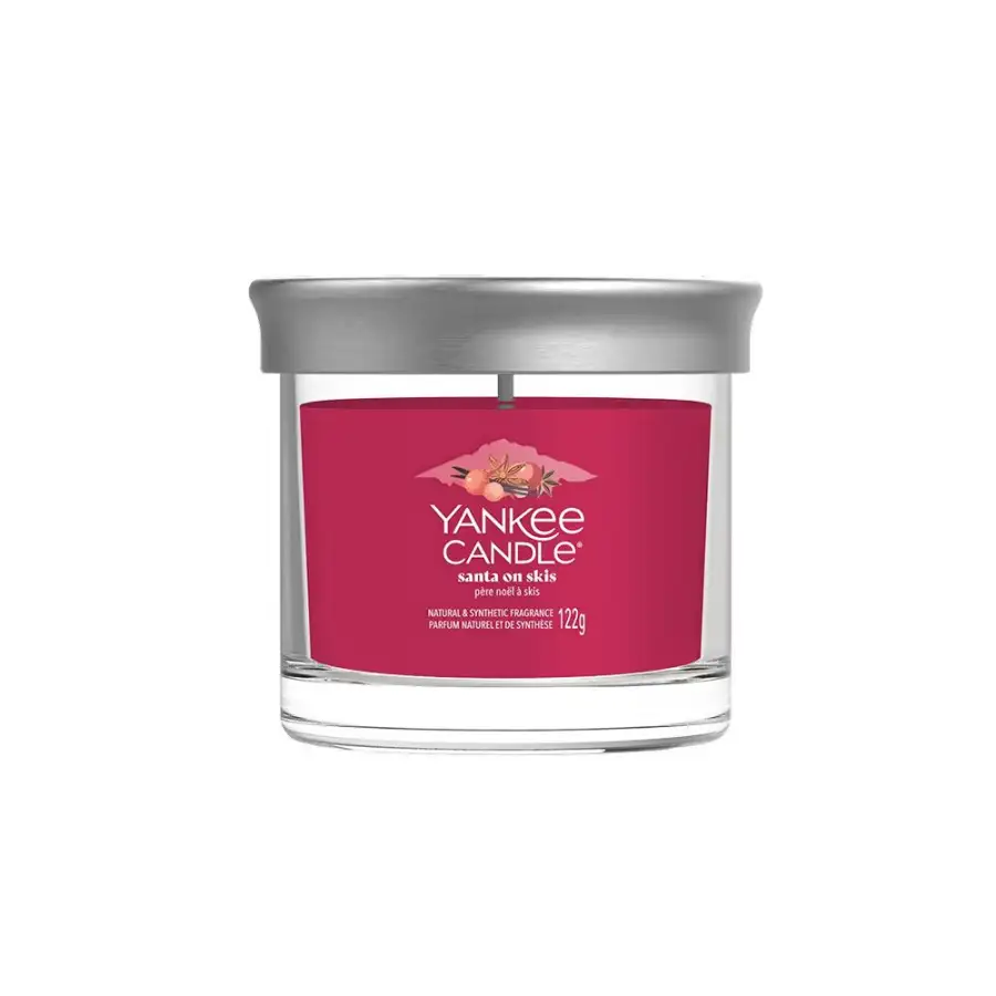 Yankee Candle Candela In Tumbler Piccolo Santa On Skis 122 Gr